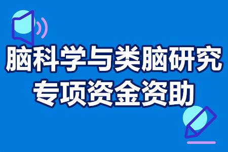 脑科学与类脑研究方面有补贴吗?脑科学与类脑研究专项资金资助