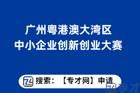 广州粤港澳大湾区中小企业创新创业大赛（创客广东广州地市赛）项