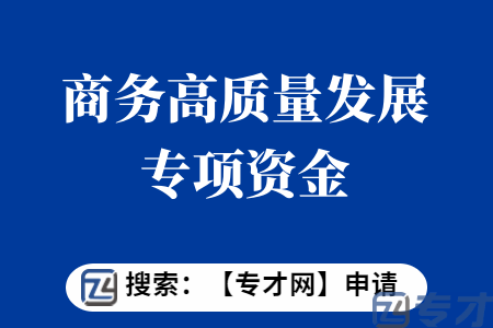 商务高质量发展专项资金申报条件  零售与消费促进专题扶持标准
