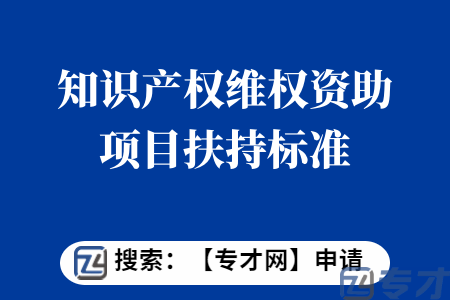 知识产权项目保护类申报条件 知识产权维权资助项目扶持标准