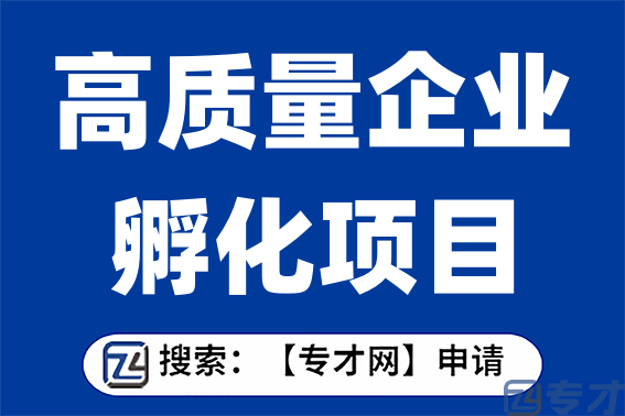 质量品牌领域专项 高质量企业孵化项目申报条件(图1) 5.png