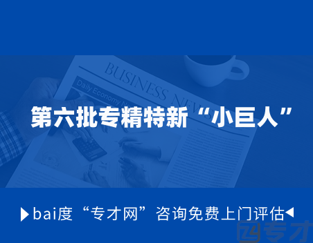 第六批专精特新“小巨人”这些问题涉及能否申报成功 小巨人的主要申报条件(图1) 第六批专精特新“小巨人”.png